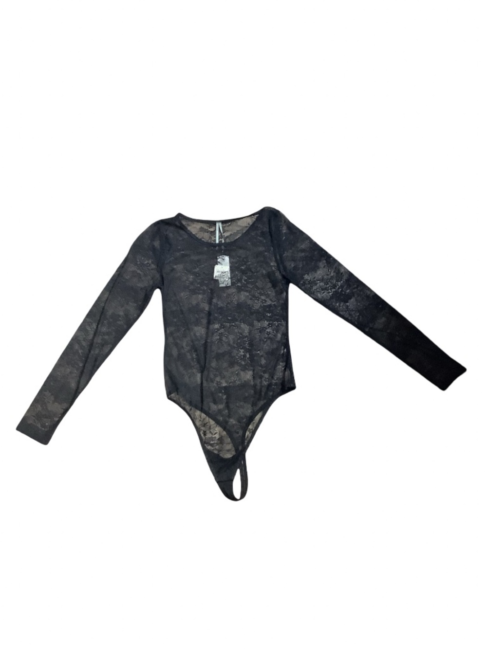 Anthrolopologie Lace Pattern Body Suit Black w/Tags Size: M